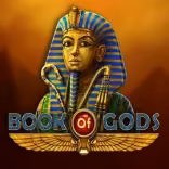 Logo of Book of Gods from BF Games at Wonaco Casino